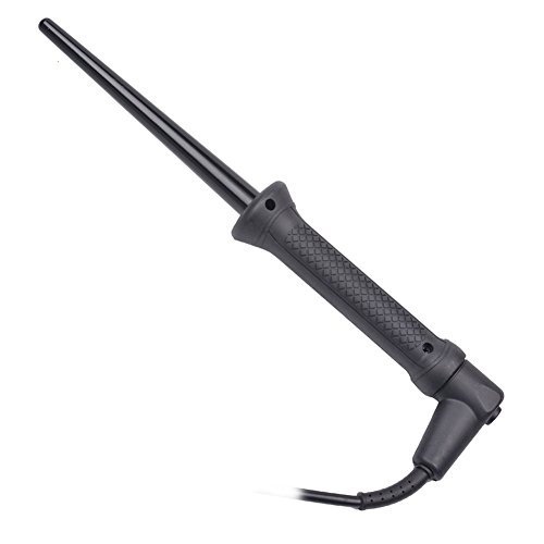 Ckeyin ®Haar Brennstab Rollers Lockenwickler (9-18mm) Dual Voltage Hair Styling-Tool mit 360 ° Schwenker-Schnur(110-240V) - 4