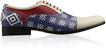 Funk 43 | Formal Dress Shoes for Men Wedding Oxford Mens Derby Unique Lace-ups Colorful Designer Brogues