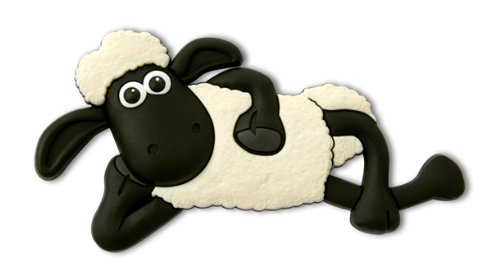 Preisvergleich Produktbild 3D Kühlschrankmagnet - Shaun das Schaf - "Shaun"