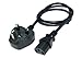 Price comparison product image rhinocables Moulded 3 pin IEC C13 UK Mains Kettle Monitor Computer Power Cable Lead 1m to 10m Lengths (10m)