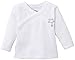 Absorba Underwear Unisex Baby Basic Blanc Layette Vest, White, 3-6 Months (Manufacturer Size:3 Months)