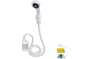 Laserbeak Ducha Portátil Ducha de Camping Ducha Exterior,Batería Incorporada 4800mAh,Eléctrico Portátil Recargable Ducha,El Bombeo de Agua en la Corriente de la Ducha