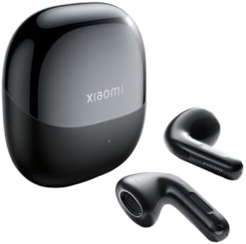 XIAOMI Buds 6, Auricolari True Wireless, Cancellazione del Rumore con 3 Microfoni, Harman AudioEFX, Circuito Magnetico Triplo, 35 Ore di Riproduzione, Tramite App, IP54, Nero