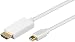 Produktbild Kabel Mini Displayport Stecker auf HDMI+ A-Stecker, 2m, weiß