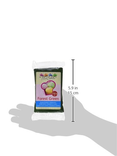 FunCakes Fondant, waldgrün, 1er Pack (1 x 250 g) - 4