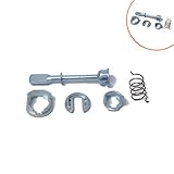  Ocamo Juego de reparación del Cilindro de la Cerradura de la Puerta del automóvil Derecho e Izquierdo para Seat VW Polo 6K4837223A