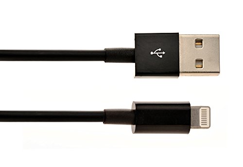 Original iProtect Super 3 in 1 Set schwarz Dockingstation / Ladestation und USB Datenkabel / Ladekabel und Netzteil / Adapter für Apple iPhone 5 5s 5c, iPod Touch 5G, iPod Nano 7G - 2