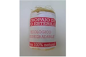 DROQUIMUR 12 UD de Estropajo de Esparto Esterilizado ecológico Biodegradable 100% Natural