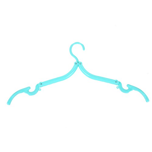 12 zusammenklappbare faltbare Kleiderbügel für Reise, Outdoor, Camping - 3