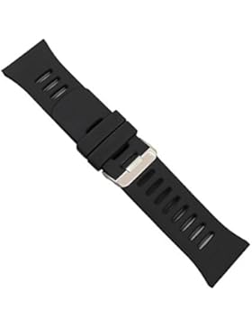 Uhrbanddealer 30mm Ersatzband Uhrenarmband Silikon 