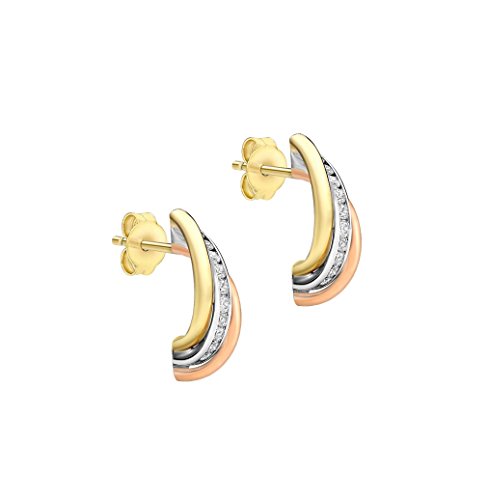 Carissima-Gold-Damen-Ohrringe-375-9-Karat-375-Gelbgold-Zirkonia
