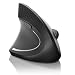 Produktbild Kabellos Vertical ergonomische optische USB-Maus für left-hander | Wireless 2,4 G | Ergonomisches Design – Vorbeugung gegen Maus Arm-/Tennis Arm (RSI Syndrom) – besonders armschonend | kabellos | 5 BU