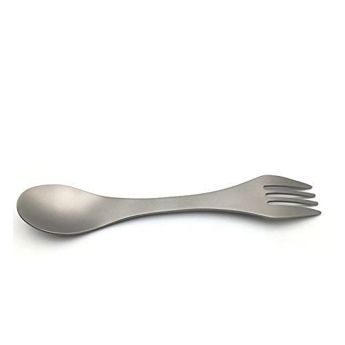 Boundless Voyage Faltbar Besteck Ultraleicht Titan Gabel Loffel Essstabchen und Spork zum Camping - 7