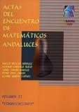 Image de Actas del Encuentro de matemáticos andaluces: Vólumen II: Comunicaciones: 2 (Colección Actas)