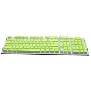 MAXBELL 108 Keys Double Shot Pudding Keycaps DIY for Cherry MX Mechanical Keyboard Green