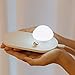 Produktbild Wireless Mini Ladegerät Touch Nacht OI Ladegerät Lampe Pilz Lampe für iphoneX / 8p (Farbe: weiß)