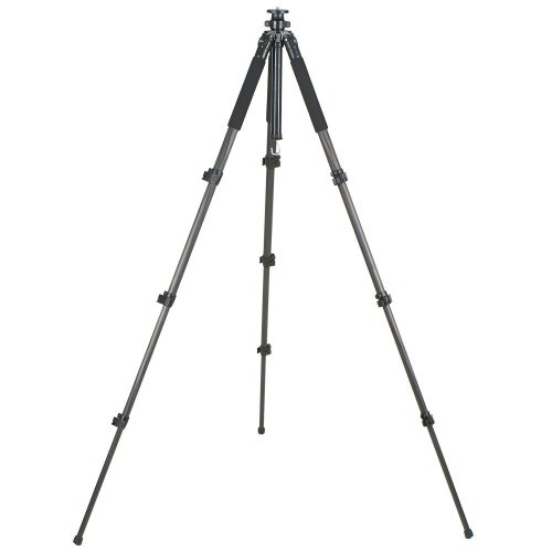 Walimex Pro FT-6664BT Carbon-Pro-Stativ (max. Hhe 160 cm, Belastbarkeit 10 kg, Drehbare Mittelsule, Tasche, 1/4 Zoll Gewinde)
