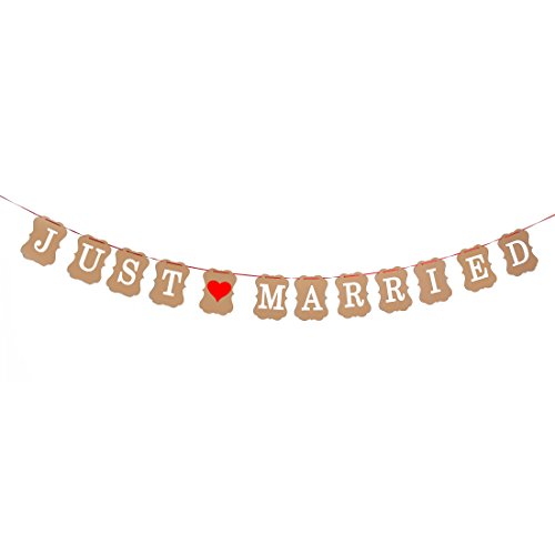 Oblique-Unique® Girlande Just Married