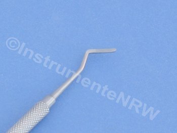 Eckenheber Excavator-Doppelinstrument mit langen breiten Enden - 2