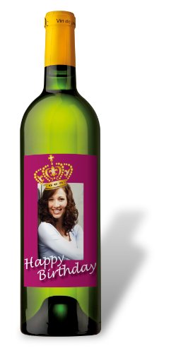 Sigel DE160 Flaschenetiketten, 20 Stück, hochweiß, für Ink (A4 Papier, hochglänzend, 80 x 120 mm) - 5