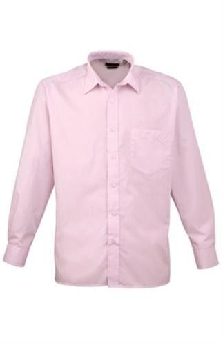 Preisvergleich Produktbild Premier Colours Mens Long Sleeve Poplin Formal Work Shirt