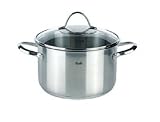  Fissler Kochtopf Paris 24 cm mit Glasdeckel