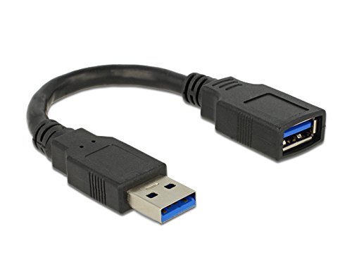 Delock Verlängerungskabel USB 3.0 Stecker an Buchse, 15 cm