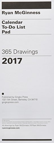 Preisvergleich Produktbild Ryan Mcginness 2017 To-do List Calendar Pad