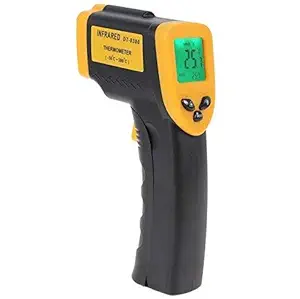 FANNEGO Non-Contact Digital Laser IR Infrared Thermometer Gun-58?F to 716?F(-50?C to 380?C) LCD Display with Backlight?Batteries Not Included? (Renewed)