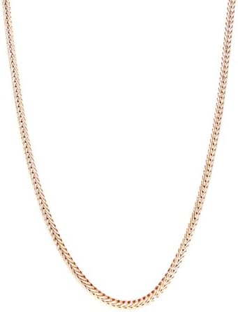 NIDABI MAN Rose Gold Look Franco Chain 4 mm CH10102P