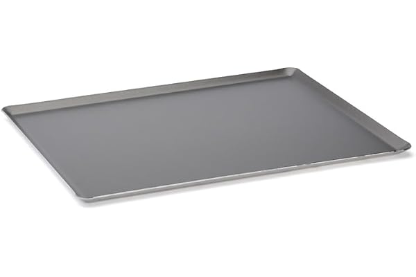 De Buyer - Plaque patissière CHOC en aluminium antiadhésif - 40 x 30 cm -, Noir