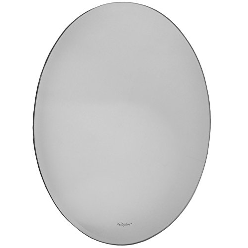 Moderner Spiegel - ca. 60x45cm - oval