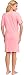 Be Mammy Womens Nursing Nightdress Aisha (Light Pink, M)