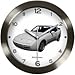 Produktbild Pendel Wanduhr Porsche 924, Weiß