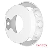 Meisijia Ersatz für Fenix ​​5S Smart Watch Fall Kratzer beständig Armbanduhr Abdeckungs-Silikon-Stoß- Shell