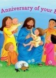 Bc1a Anniversary Of Baptism Card Amazon Co Uk 9780281074617 Books