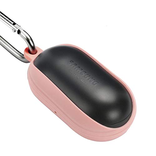Preisvergleich Produktbild ZXCC Schutzhülle Weiche, Flexible, Kratzfeste Silikonhülle mit Karabiner für Samsung Galaxy Buds Sport-Kopfhörer