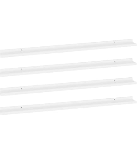 Etagère murale vidaXL Schappen 2 st 70x12 cm glas transparant3051567