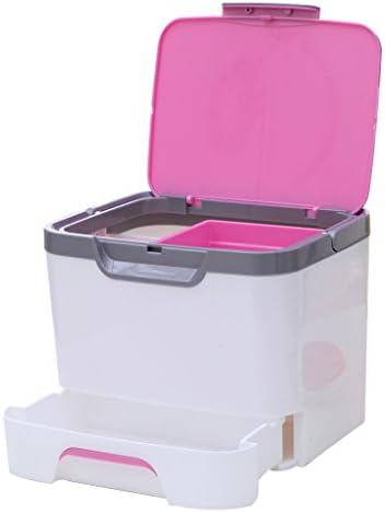 Max Home @ Portable Multifunction Medicine Chest Household Finishing Multilayer Plastic Medical Kit Storage Medicine Cabinet ( Color : Pink )