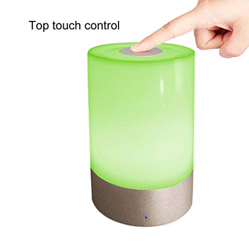 Preisvergleich Produktbild YDYG LED-Nachtlicht, Touch Control aufladbare Smart Nachttischlampe, Dimmbare RGB-Farbwechselmodi für Kinder-Baby-Schlafzimmer und Camping