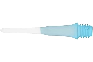 LSTYLE Gradient Couleur Solide Touches Métalliques avec Embout en Plastique Long Lippoint Dart Conseils 40pics