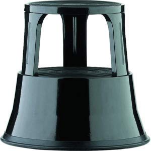 Preisvergleich Produktbild Alco Rollhocker Al Step Metall schwarz