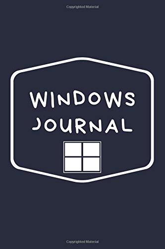 Preisvergleich Produktbild Windows Journal: Windows Diary, Lined Journal (120 Pages 6 x 9 )