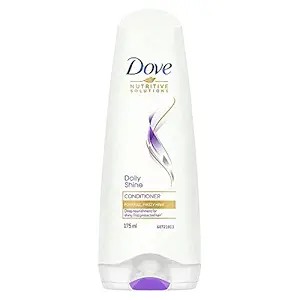 Dove Daily Shine Hair Conditioner with Nutritive Serum for Smooth & Shiny Hair, 175 ml