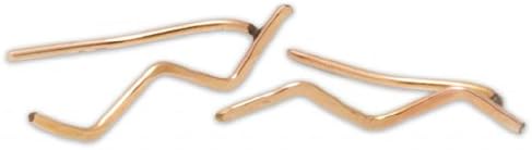 Hammered Dangle Earrings - Zig Zag Jewellery M Letter Charm - Romantic Gifts for Her