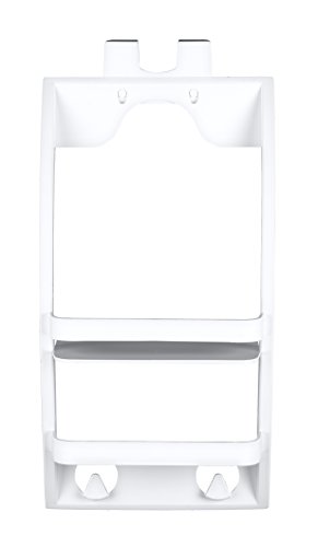 Wenko 8409100 Badregal Universal, Polypropylen, 11,5 x 26 x 54,5 cm, weiß - 2