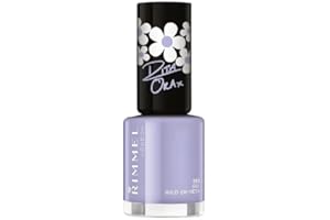 Rimmel London, 60 Seconds Super Shine, Collezione Tom Daley, Smalto per unghie, 558 GO WILD-ER-NESS, 8 ml, La confezione può variare