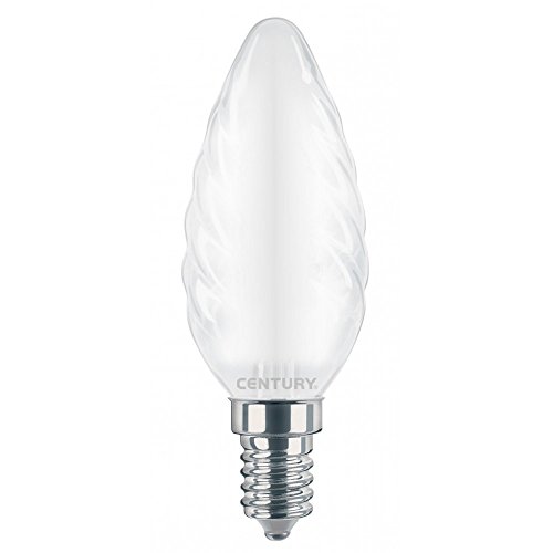 Century Instor-041430 Tortiglione Incanto 4 W (Ex 40 W) E14 470 Lumens 3000 ° K 360 °