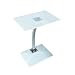 Produktbild Design TABLET LAPTOP BUTLER Tisch Beistelltisch weiß Laptoptisch Tisch Glastisch Glasplatte