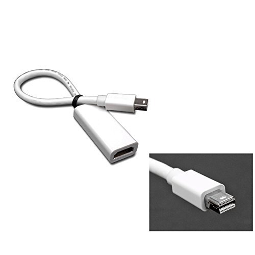 Mondpalast ® Full HD Mini Displayport auf HDMI Converter kable Adapterkabel Fur Apple Mac Macbook Lenovo Surface Pro